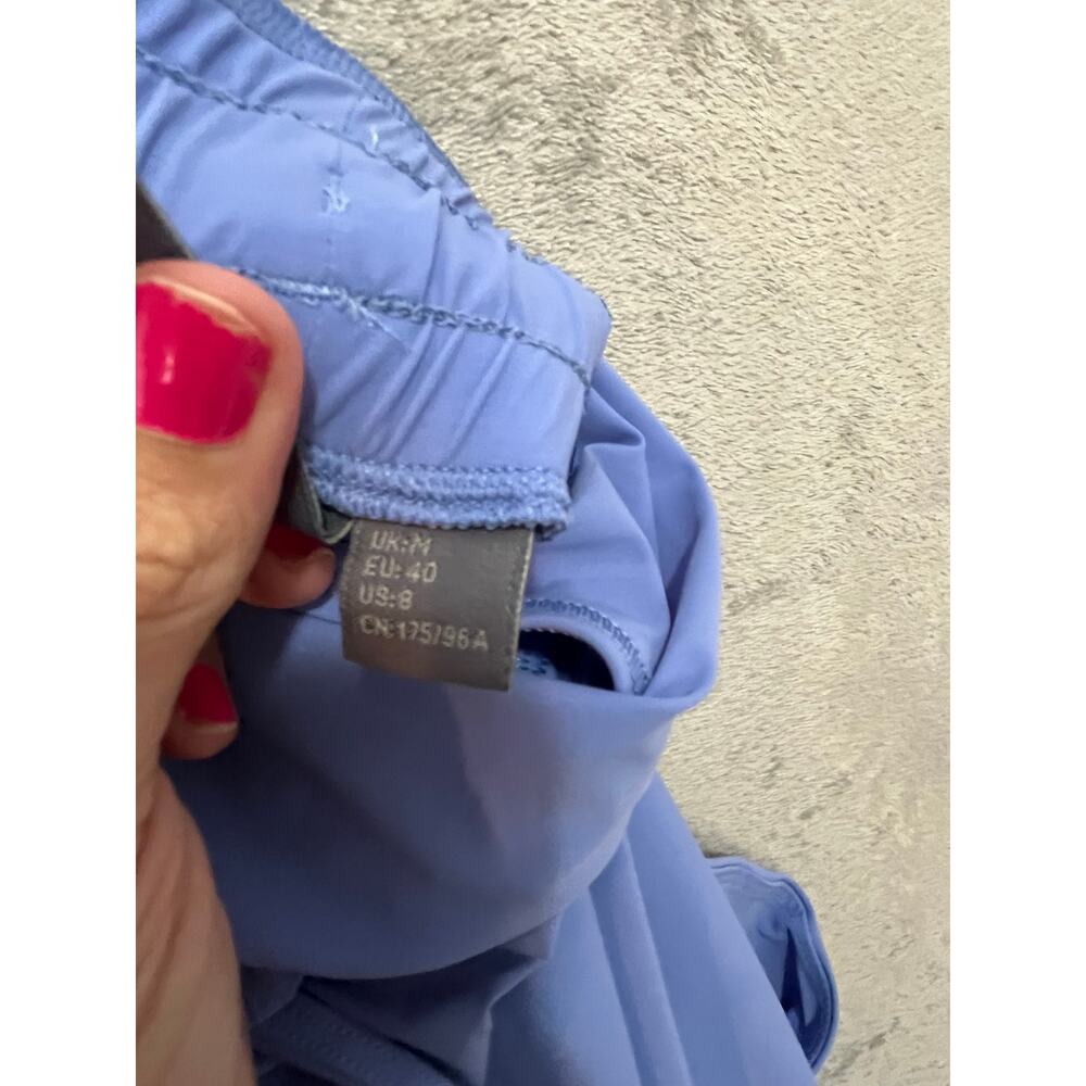 Sweaty Betty Racerback Jumpsuit Periwinkle Blue Relaxed Athleisure Size 8 - Picture 12 of 12